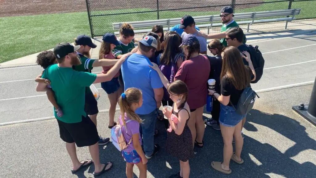 Students Praying